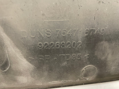 2014 Chevy SS Sedan Radiator Grille Cover Sight Shield OEM - Day's Parts Yard