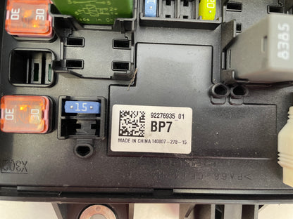 2016 Chevy SS Sedan Rear Fuse Box Relay OEM - Day's Parts Yard