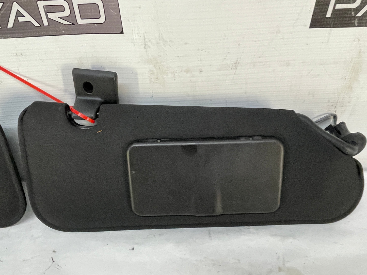 2008 Chevy C6 Corvette Sunvisors Sun Shades Visors w/ Clips OEM