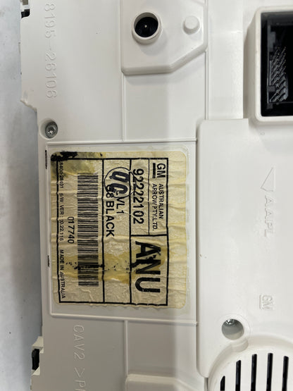 2009 Pontiac G8 GT Gauge Cluster Speedometer Instrument Panel OEM