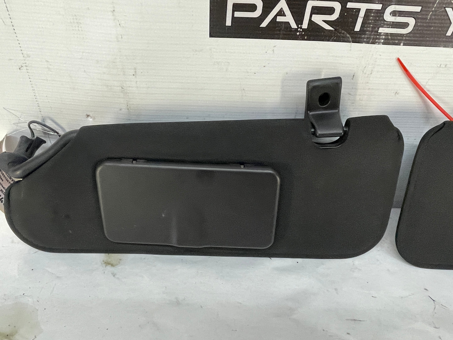 2008 Chevy C6 Corvette Sunvisors Sun Shades Visors w/ Clips OEM