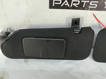 2008 Chevy C6 Corvette Sunvisors Sun Shades Visors w/ Clips OEM