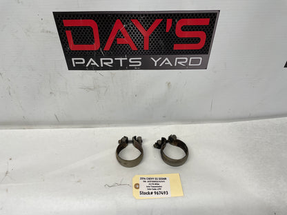 2014 Chevy SS Sedan Factory Exhaust Muffler Clamps OEM - Day's Parts Yard