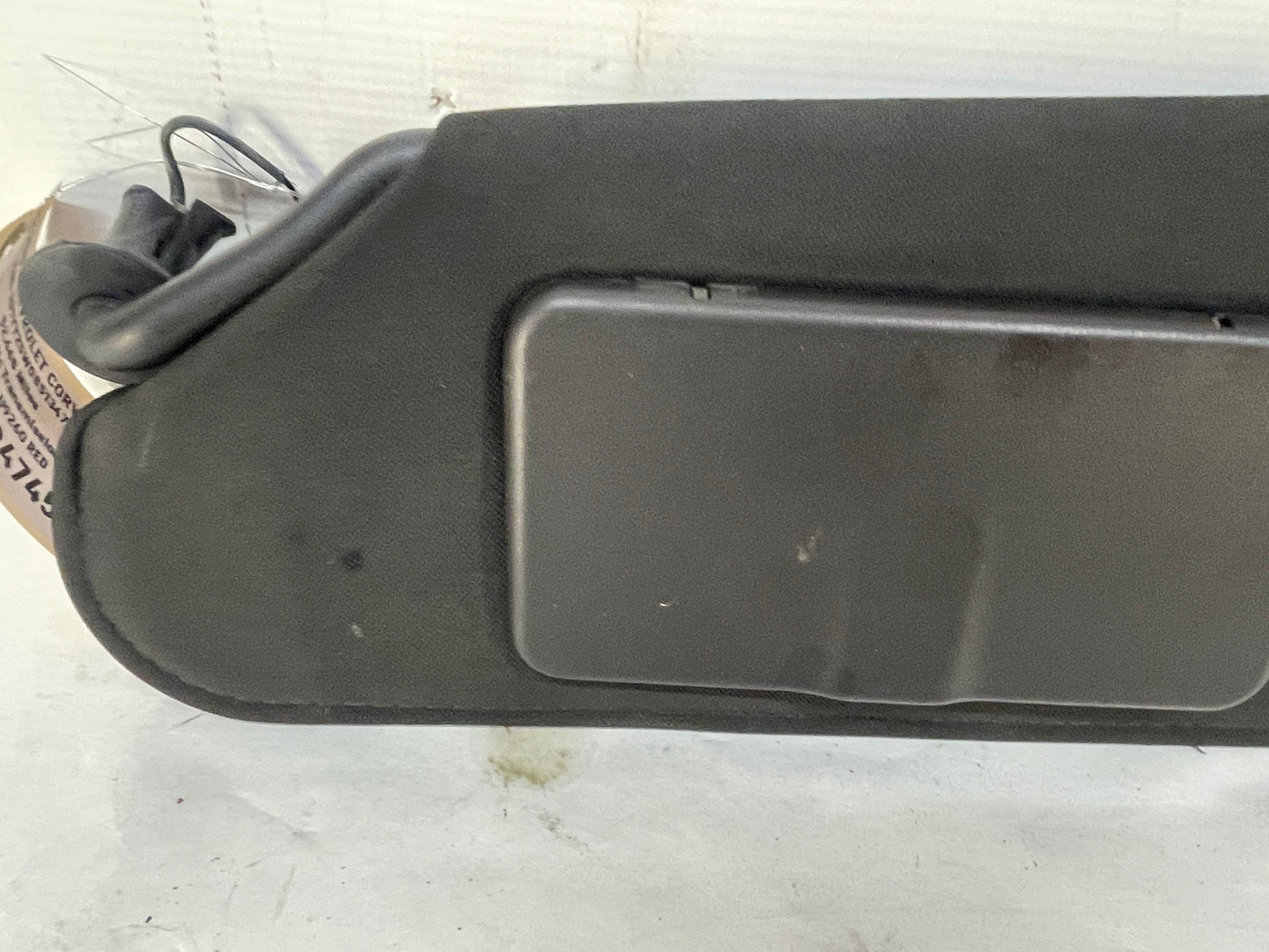 2008 Chevy C6 Corvette Sunvisors Sun Shades Visors w/ Clips OEM