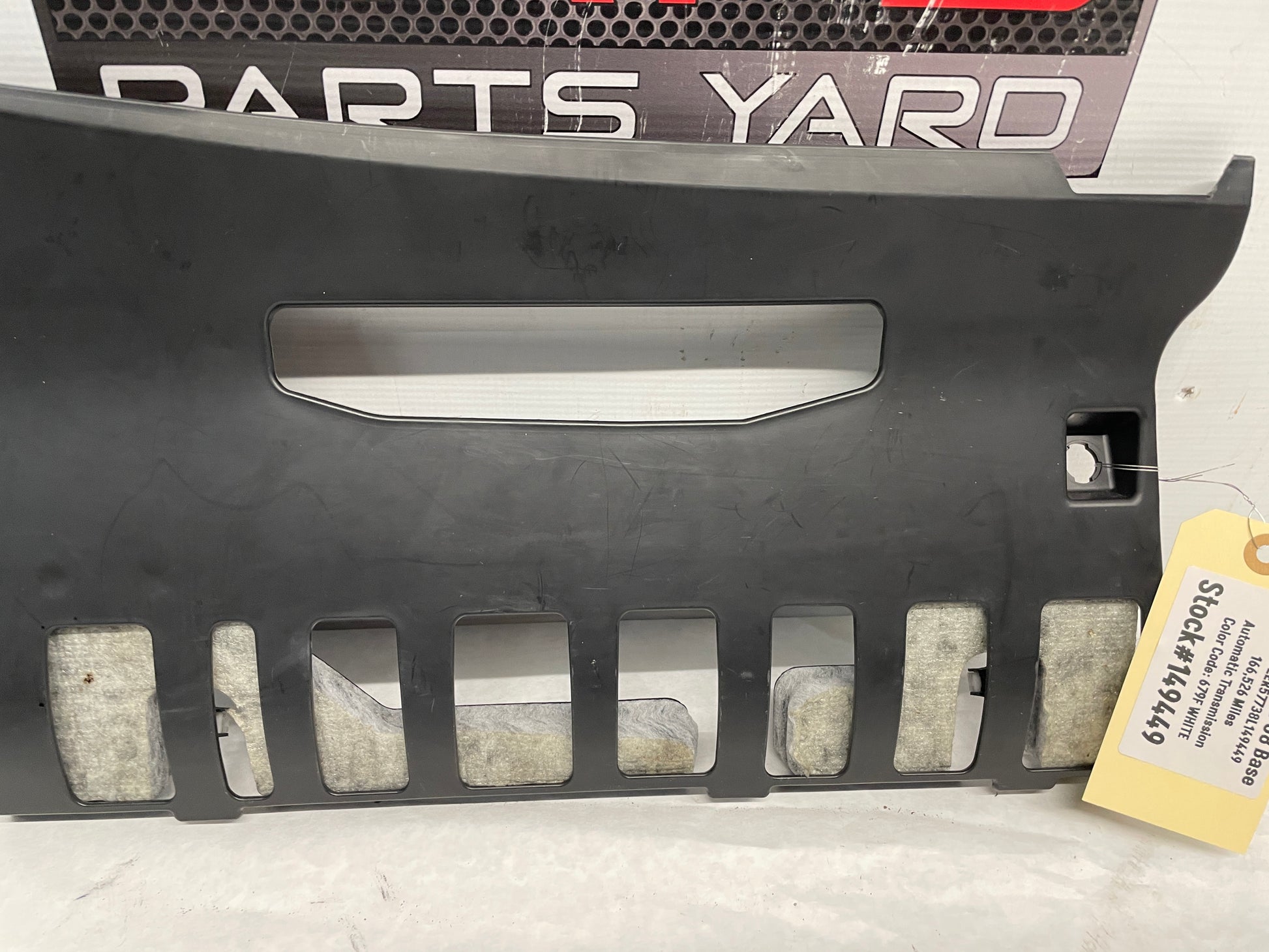 2008 Pontiac G8 Base LH Driver Dash Hush Panel Trim OEM - Day's Parts Yard