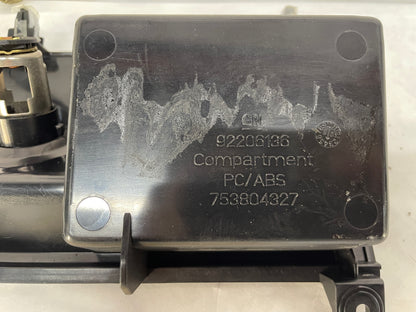2009 Pontiac G8 GT Lower Radio Center Console Storage Cubby Compartment Assembly OEM