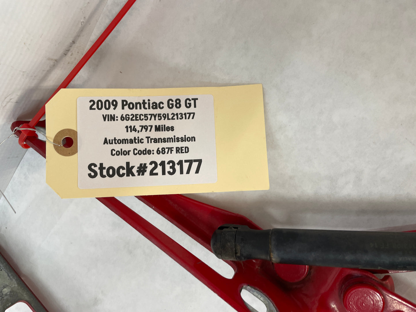 2009 Pontiac G8 GT RH & LH Trunk Hinges OEM