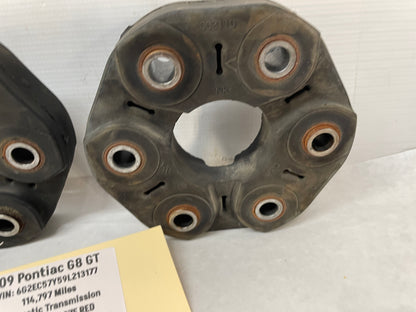 2009 Pontiac G8 GT Driveshaft Drive Shaft Couplers Isolators OEM