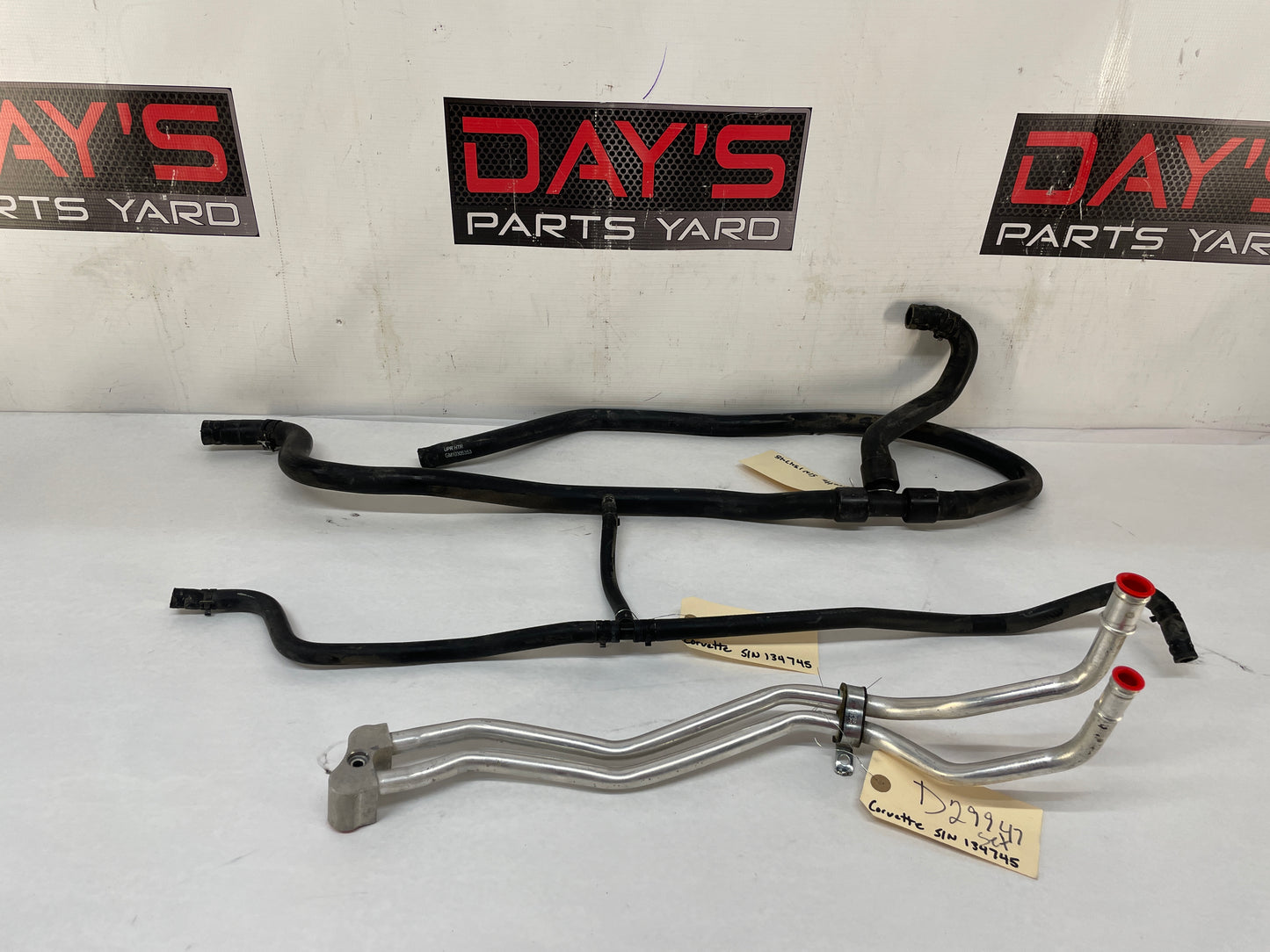 2008 Chevy C6 Corvette Heater Core Radiator Hoses Tubes Lines OEM