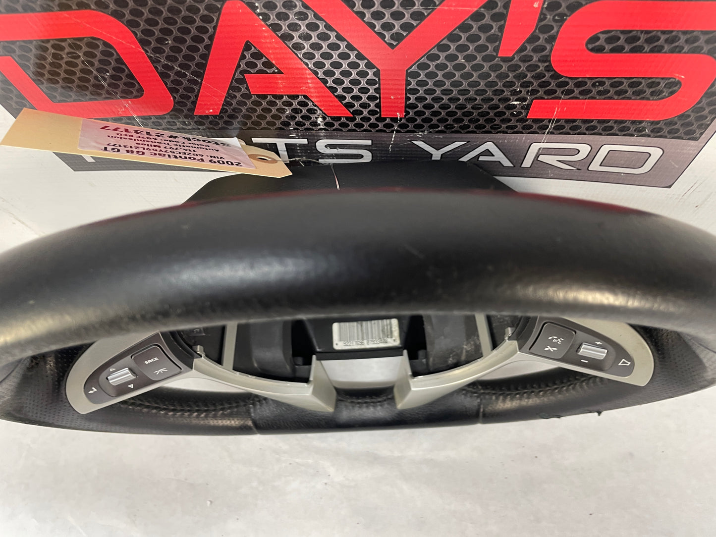 2009 Pontiac G8 GT Steering Wheel OEM