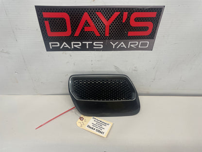 2019 Ford Mustang GT RH Passenger Hood Scoop Vent Grille Gray OEM