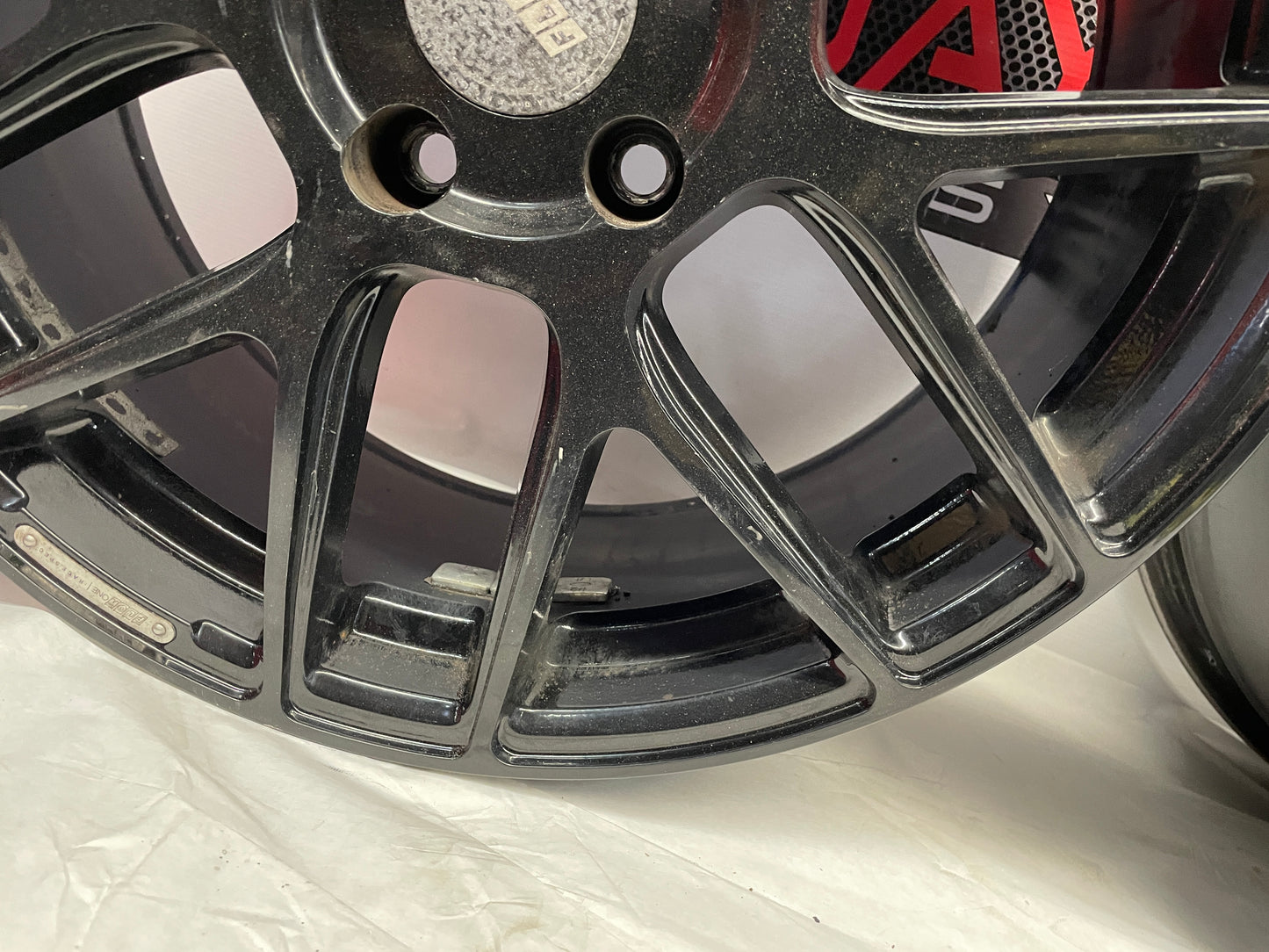 Flow One 18X8 Black Wheels Rims