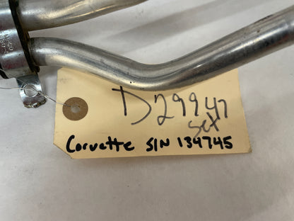 2008 Chevy C6 Corvette Heater Core Radiator Hoses Tubes Lines OEM