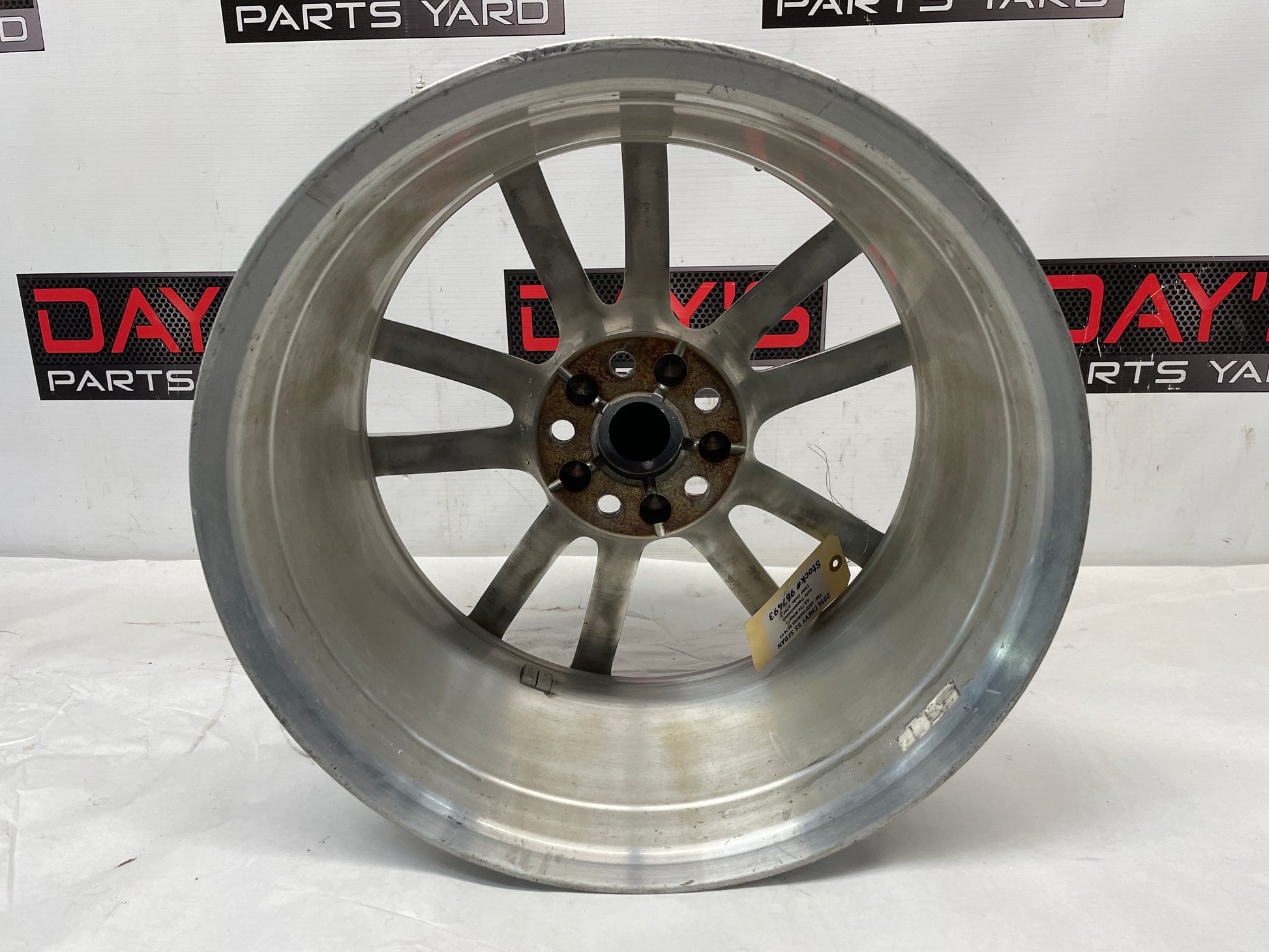 2014 Chevy SS Sedan Factory OEM Rear Wheel 19X9 - Day's Parts Yard