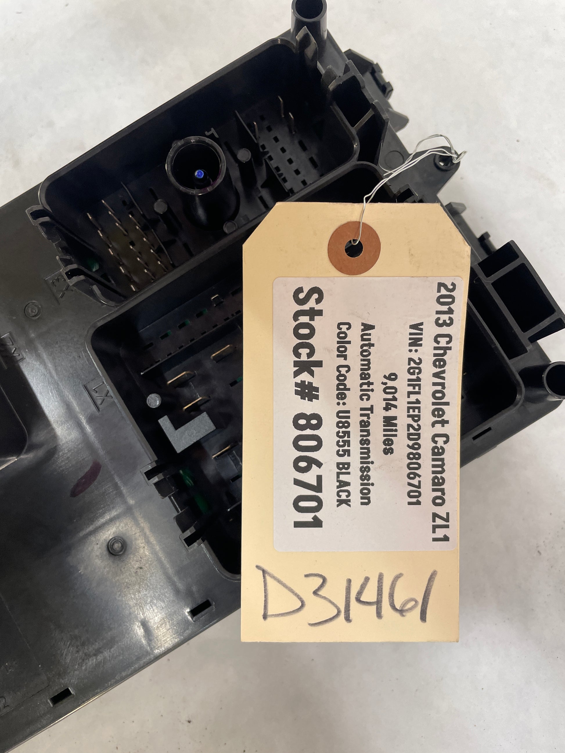 2013 Chevy Camaro ZL1 Fuse Relay Accessory Wiring Junction Box Block OEM - Day's Parts Yard