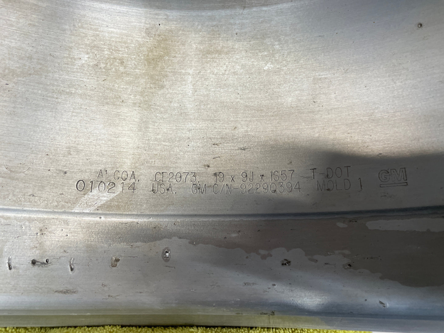 2014 Chevy SS Sedan Factory OEM Rear Wheel 19X9 - Day's Parts Yard