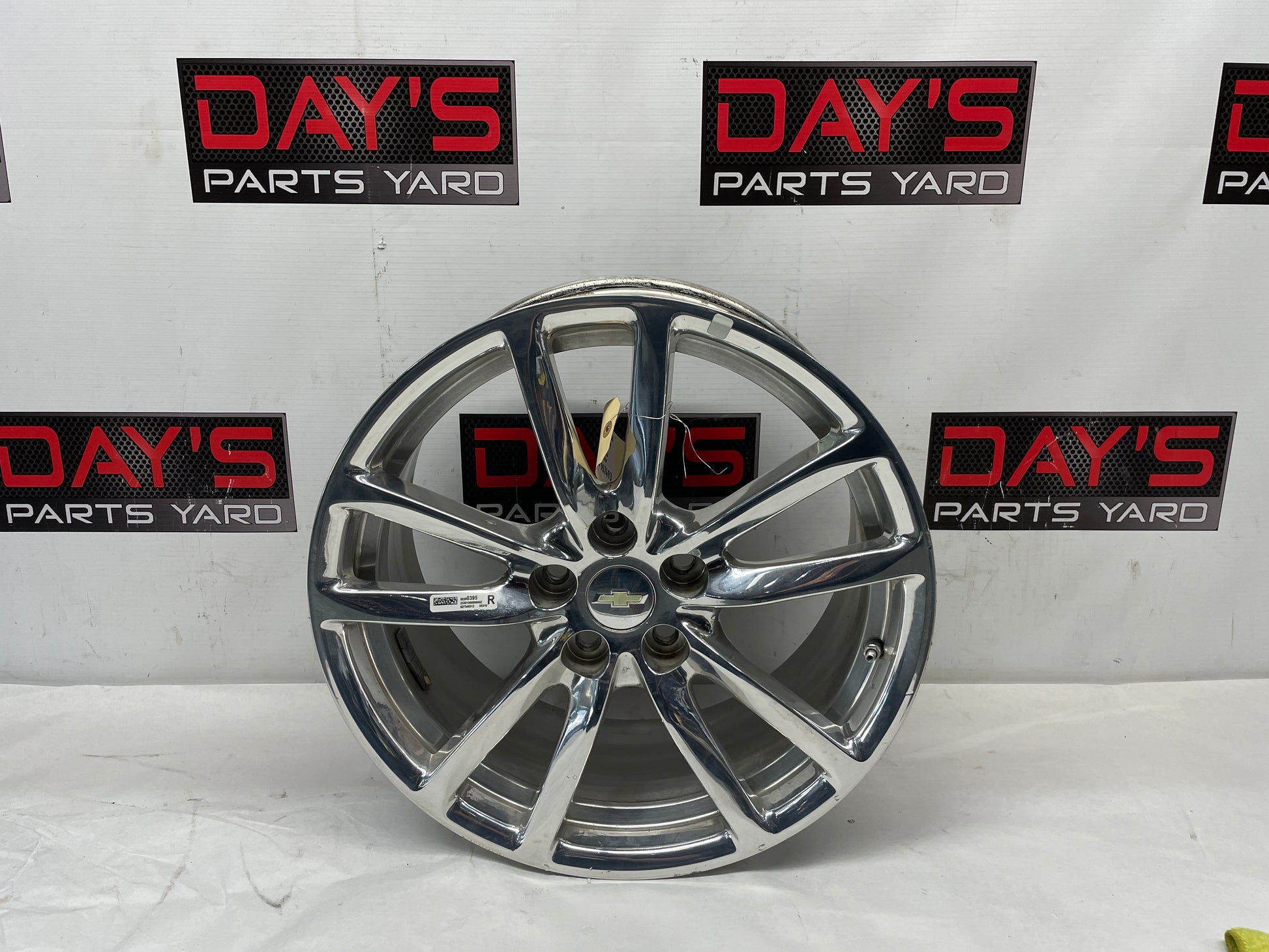 2014 Chevy SS Sedan Factory OEM Rear Wheel 19X9 - Day's Parts Yard