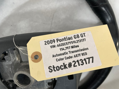 2009 Pontiac G8 GT Steering Wheel OEM