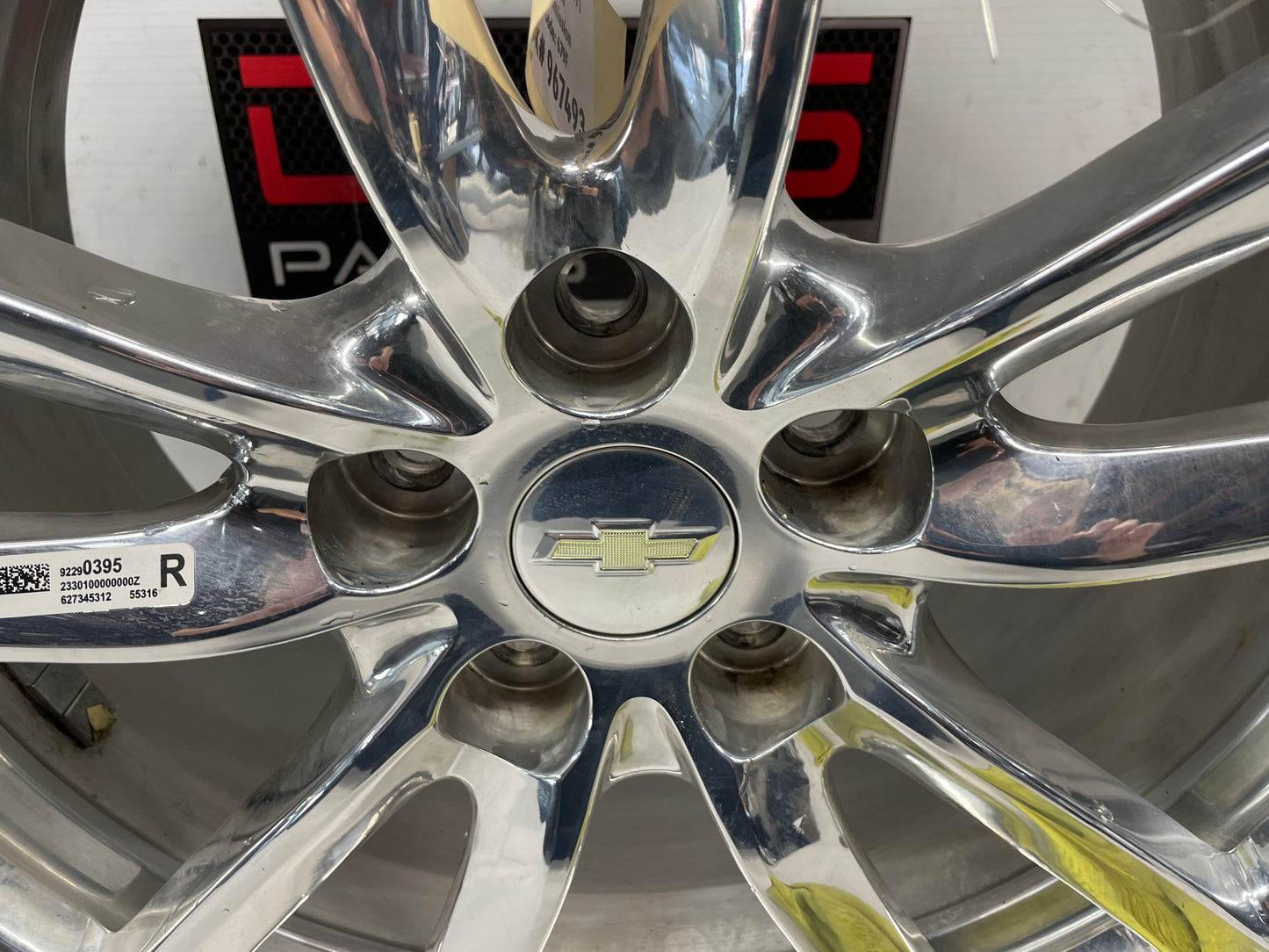 2014 Chevy SS Sedan Factory OEM Rear Wheel 19X9 - Day's Parts Yard