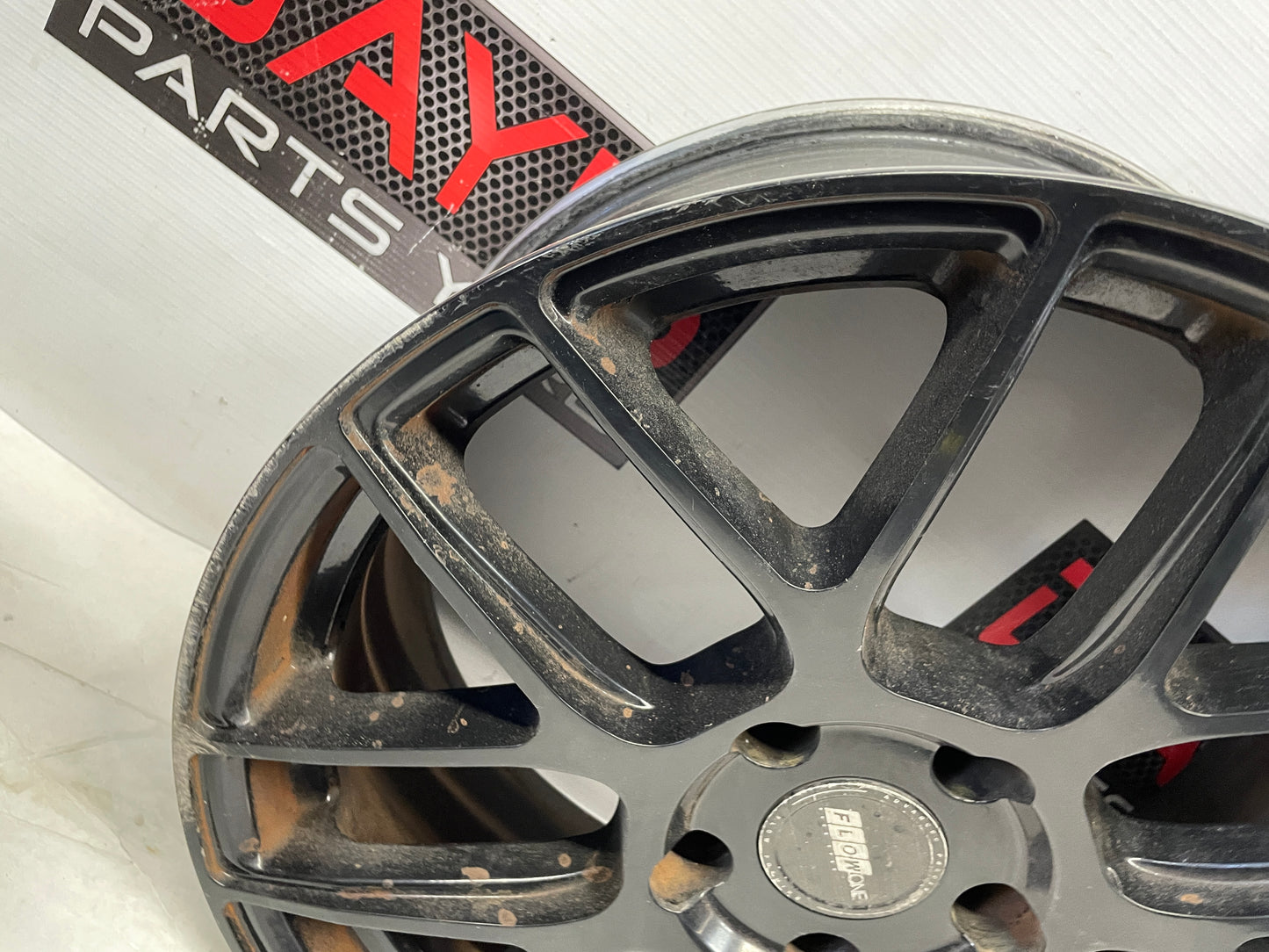 Flow One 18X8 Black Wheels Rims