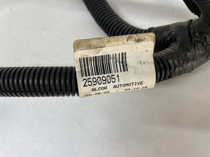 2008 Chevy C6 Corvette Positive & Negative Battery Terminal Cables Assembly OEM