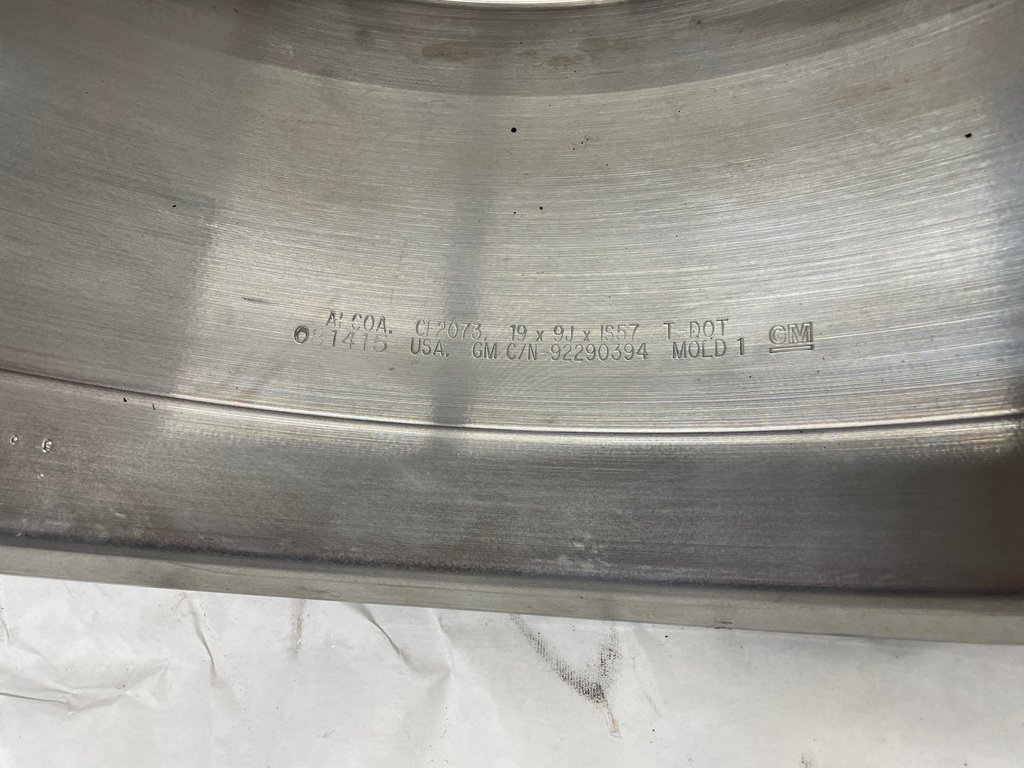 2014 Chevy SS Sedan Factory OEM Rear Wheel 19X9 - Day's Parts Yard