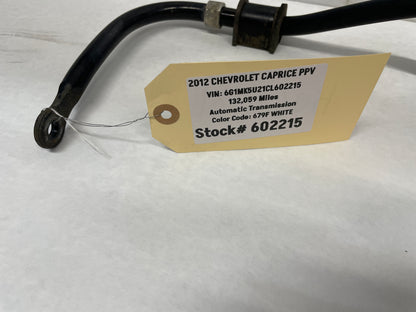 2012 Chevy Caprice PPV Rear Suspension Stabilizer Sway Bar OEM