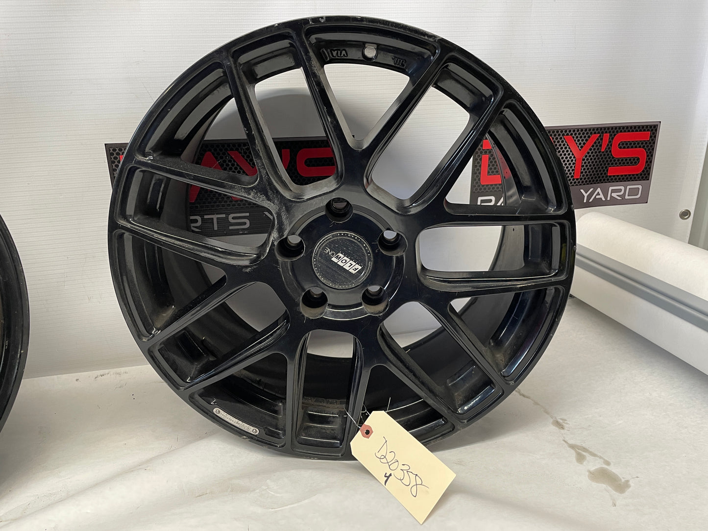 Flow One 18X8 Black Wheels Rims
