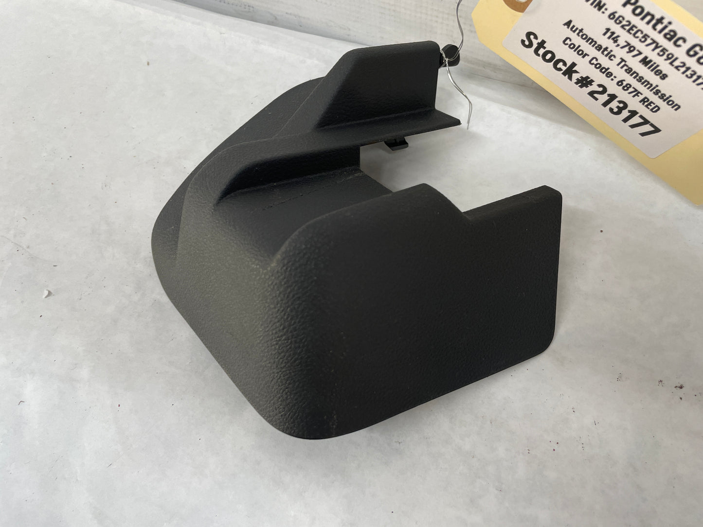 2009 Pontiac G8 GT LH Driver Front Seat Rear Outer Frame Track Trim Cover OEM