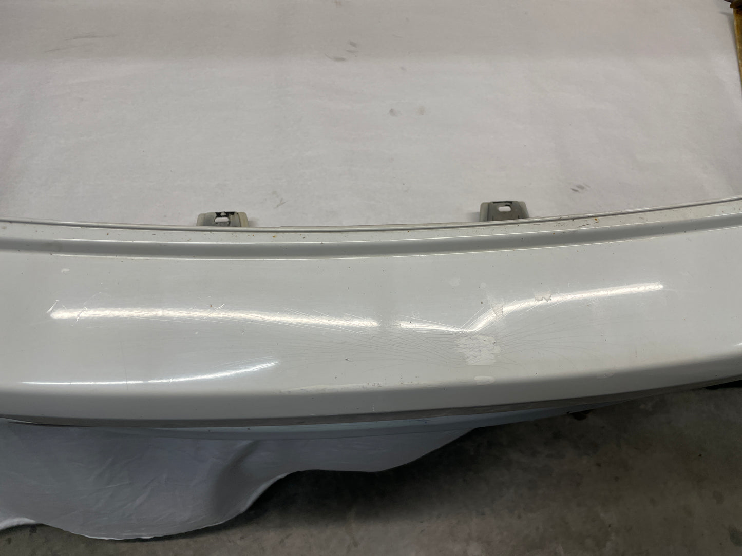 2012 Chevy Caprice PPV Rear Bumper Cover White OEM