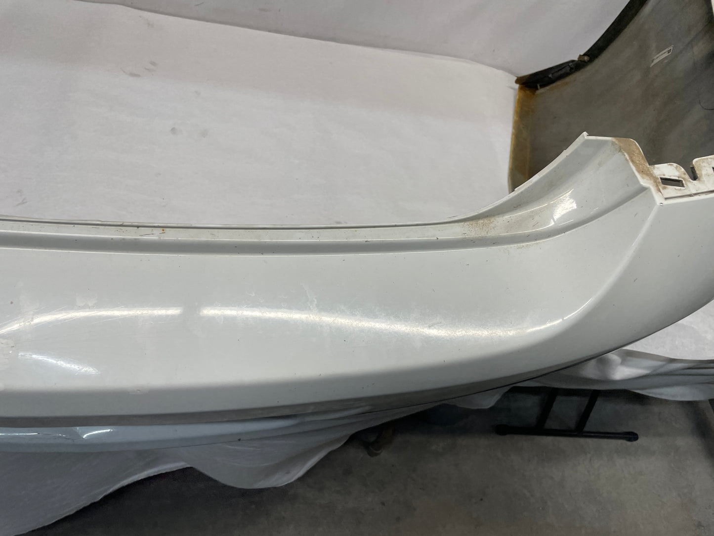 2012 Chevy Caprice PPV Rear Bumper Cover White OEM
