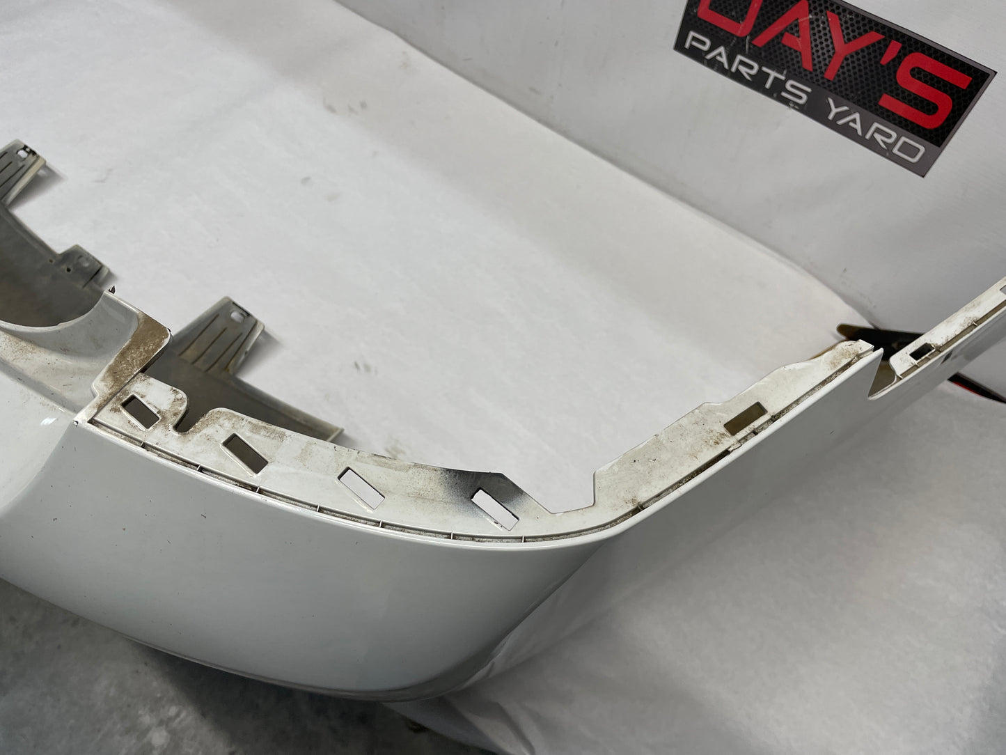 2012 Chevy Caprice PPV Rear Bumper Cover White OEM