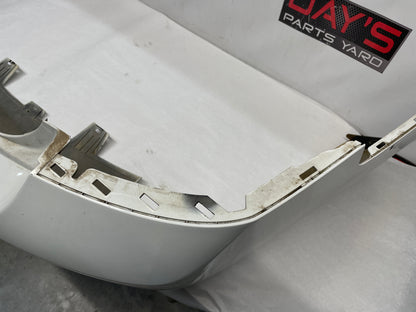 2012 Chevy Caprice PPV Rear Bumper Cover White OEM