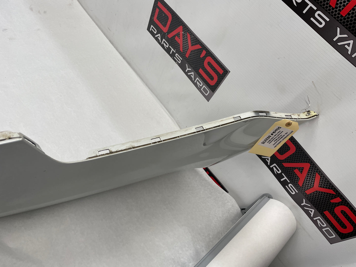 2012 Chevy Caprice PPV Rear Bumper Cover White OEM