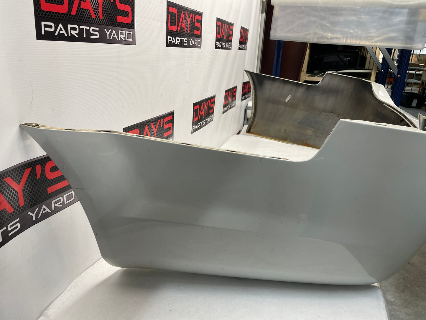 2012 Chevy Caprice PPV Rear Bumper Cover White OEM
