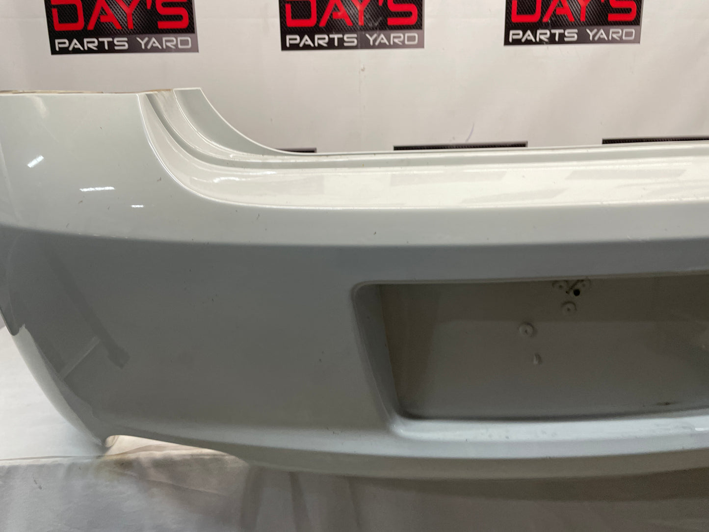 2012 Chevy Caprice PPV Rear Bumper Cover White OEM