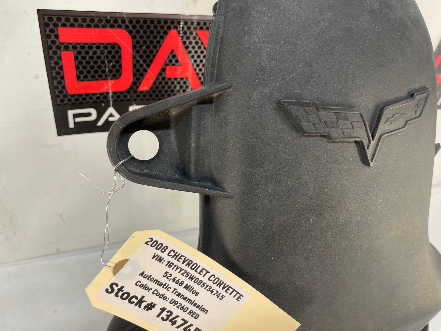 2008 Chevy C6 Corvette Air Cleaner Box Assembly OEM