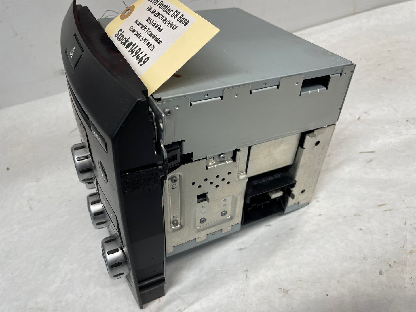 2008 Pontiac G8 Base Blaupunkt Radio CD Player Stereo OEM - Day's Parts Yard
