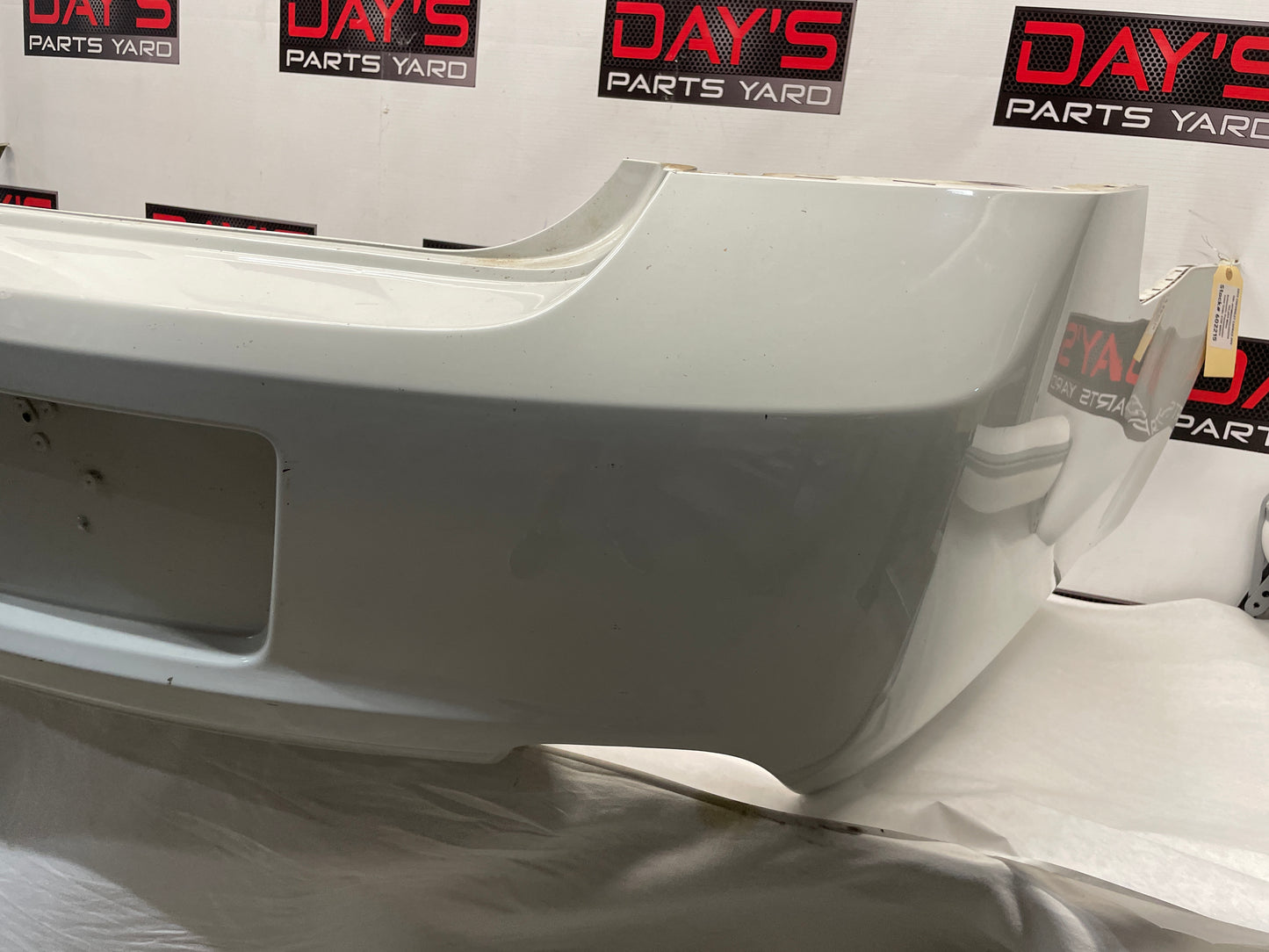 2012 Chevy Caprice PPV Rear Bumper Cover White OEM