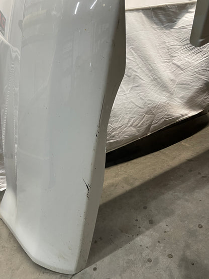 2012 Chevy Caprice PPV Rear Bumper Cover White OEM