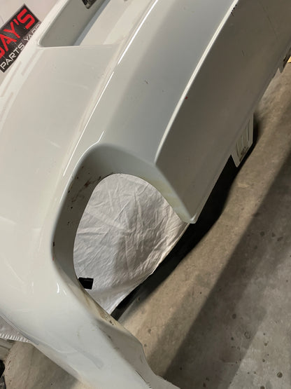 2012 Chevy Caprice PPV Rear Bumper Cover White OEM