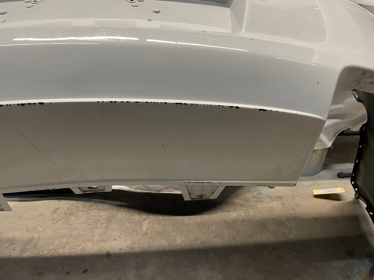 2012 Chevy Caprice PPV Rear Bumper Cover White OEM