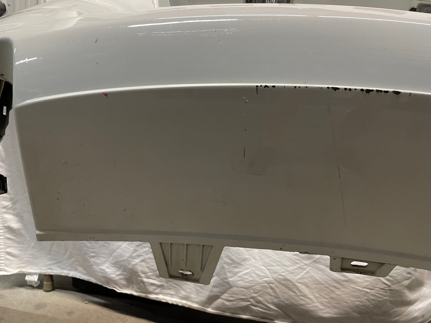 2012 Chevy Caprice PPV Rear Bumper Cover White OEM