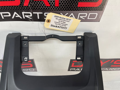 2009 Pontiac G8 GT Center Dash Radio Bezel Trim Molding Panel OEM