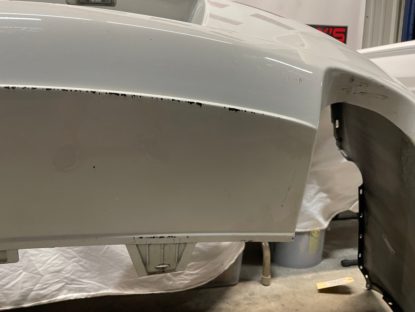 2012 Chevy Caprice PPV Rear Bumper Cover White OEM