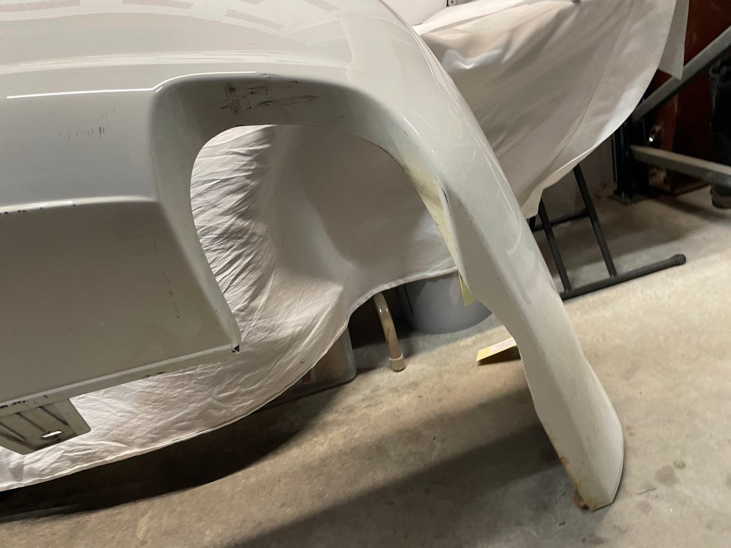 2012 Chevy Caprice PPV Rear Bumper Cover White OEM