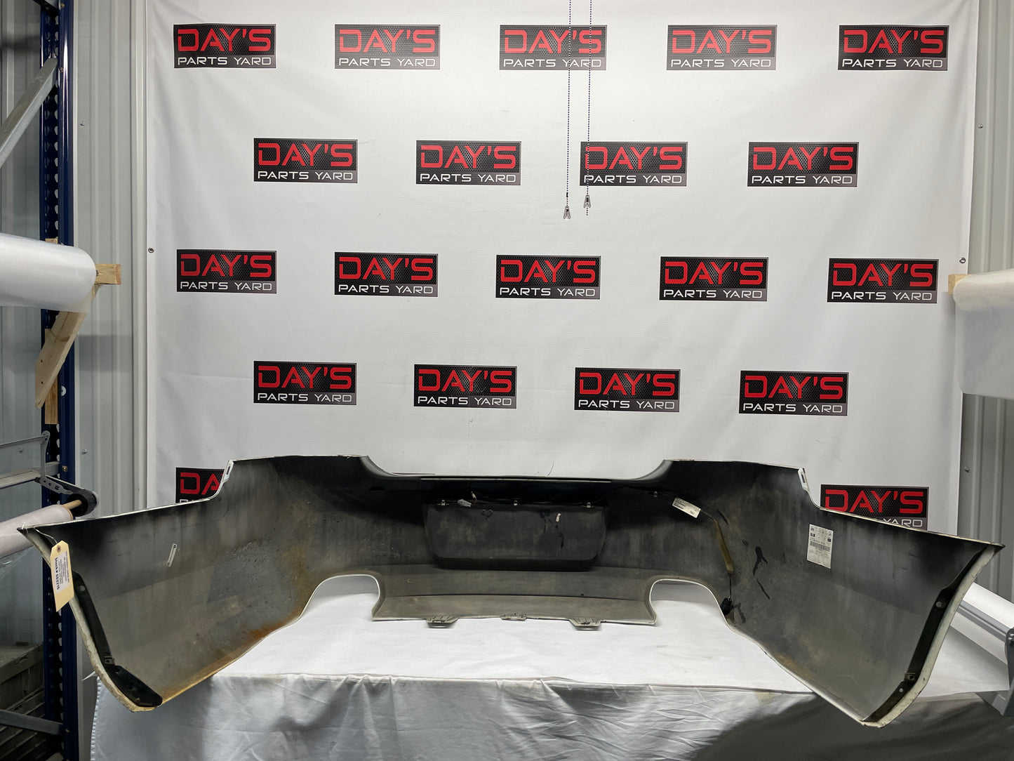 2012 Chevy Caprice PPV Rear Bumper Cover White OEM