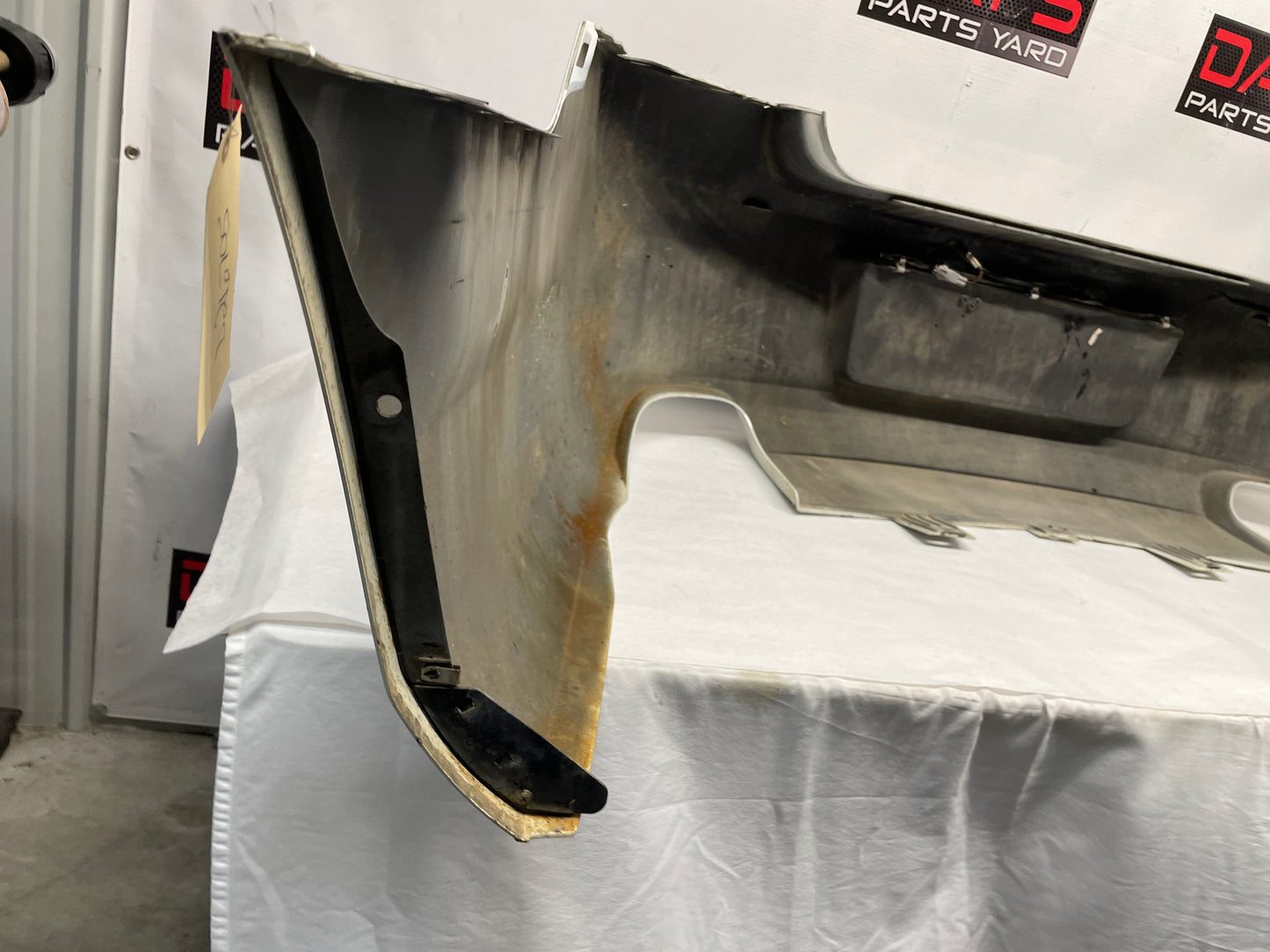 2012 Chevy Caprice PPV Rear Bumper Cover White OEM