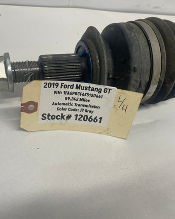 2019 Ford Mustang GT LH Driver Rear CV Axle Half Shaft OEM