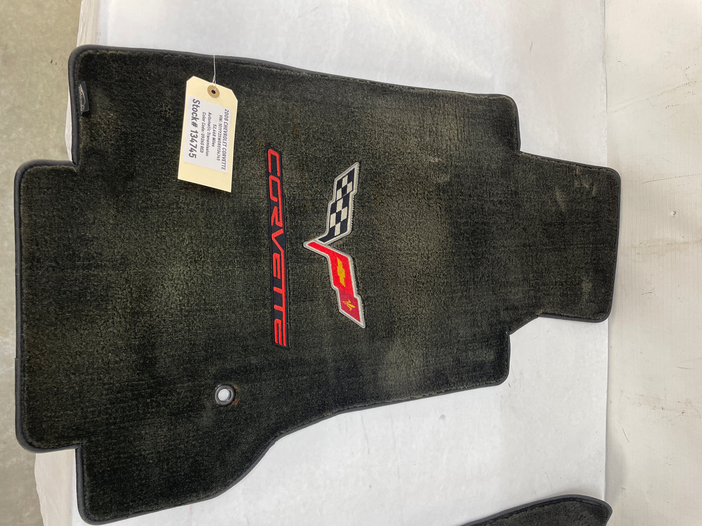 2008 Chevy C6 Corvette LLoyd Floor Mats